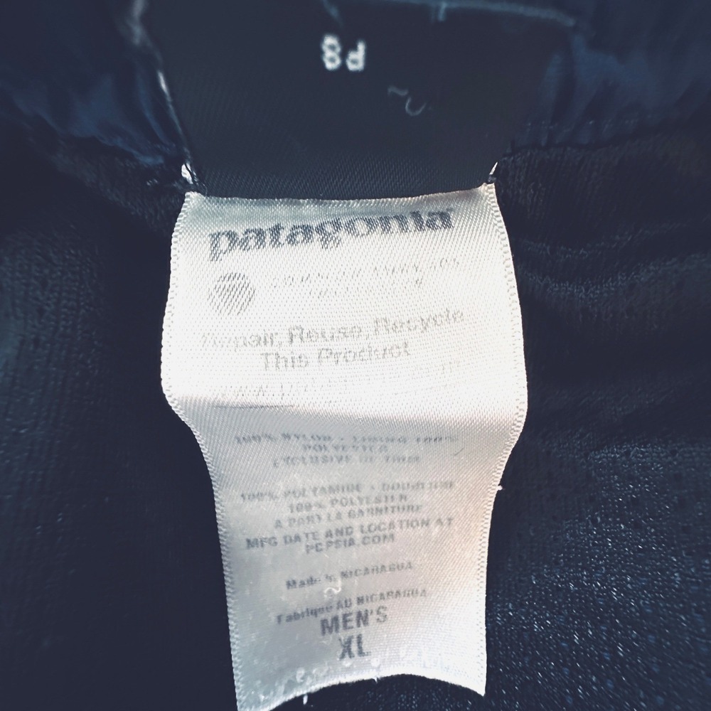Patagonia Baggies Shorts Mens XL Light Navy Mesh Lined Swim Trunks - Picture 6 of 6